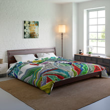 Carica l'immagine nel visualizzatore di Gallery, Coperta con stampa artistica linea -Mistery-