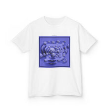Carica l'immagine nel visualizzatore di Gallery, Maglietta con stampa artistica linea -Bimbi sereni-
