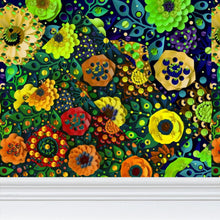 Carica l'immagine nel visualizzatore di Gallery, Carta da parati linea Una casa nel bosco