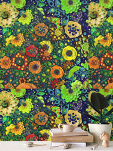 Carica l'immagine nel visualizzatore di Gallery, Carta da parati linea Una casa nel bosco