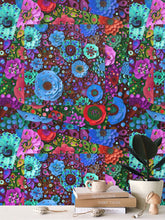 Carica l'immagine nel visualizzatore di Gallery, Carta da parati linea Una casa nel bosco