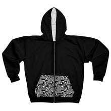 Load image into Gallery viewer, Zip Hoodie (AOP) Laila Lago & C. by I.A.