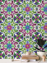 Carica l'immagine nel visualizzatore di Gallery, Carta da Parati con Motivo Ripetuto