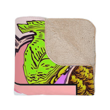 Carica l'immagine nel visualizzatore di Gallery, Tan Sherpa Blanket Laila Lago & C. by I.A.