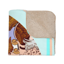 Carica l'immagine nel visualizzatore di Gallery, Tan Sherpa Blanket Laila Lago & C. by I.A.