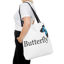 Load image into Gallery viewer, Graphic Tote Bag – "RED COLOR" Cosmetic Makeup Print