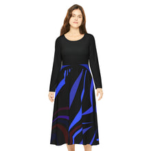 Load image into Gallery viewer, Women's Long Sleeve Dance Dress (AOP) Laila Lago & C. by I.A.