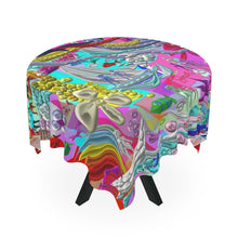 Carica l'immagine nel visualizzatore di Gallery, Tovaglia con stampa artistica linea -Vita sottomarina-