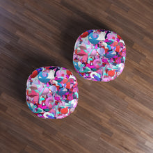 Carica l'immagine nel visualizzatore di Gallery, Tufted Floor Pillow, Round Laila Lago & C. by I.A.