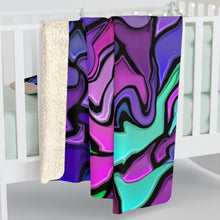 Load image into Gallery viewer, Sherpa Fleece Blanket Laila Lago & C. by I.A.