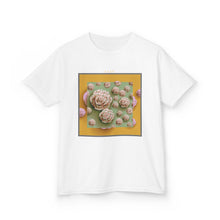 Carica l'immagine nel visualizzatore di Gallery, Maglietta con stampa artistica linea -Bimbi sereni-