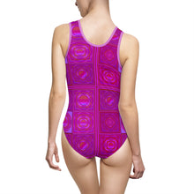 Carica l'immagine nel visualizzatore di Gallery, Costume intero con stampa artistica