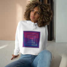 Load image into Gallery viewer, Felpa con cappuccio -Arcani arancio viola verde-