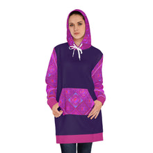 Load image into Gallery viewer, Women's Hoodie Dress (AOP) Laila Lago & C. by Iannilli Antonella
