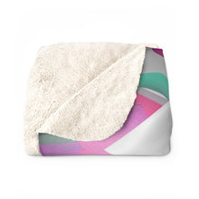Load image into Gallery viewer, Sherpa Fleece Blanket Laila Lago & C.by I.A.