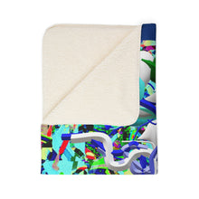 Carica l'immagine nel visualizzatore di Gallery, Fleece Sherpa Blanket Laila Lago & C. by I.A.
