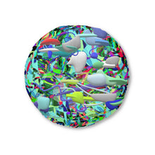 Carica l'immagine nel visualizzatore di Gallery, Tufted Floor Pillow, Round Laila Lago & C. by I.A.