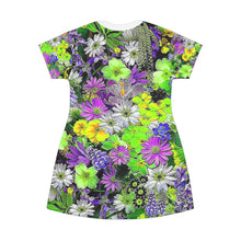 Load image into Gallery viewer, All Over Print T-Shirt Dress Laila Lago & C. by Iannilli Antonella