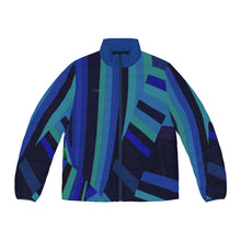 Carica l'immagine nel visualizzatore di Gallery, Men's Puffer Jacket (AOP) Laila Lago & C. by Iannilli Antonella