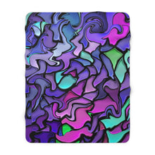 Load image into Gallery viewer, Sherpa Fleece Blanket Laila Lago & C. by I.A.