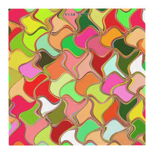 Load image into Gallery viewer, Pouf quadrato linea MOSAICO