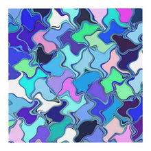 Carica l'immagine nel visualizzatore di Gallery, Pouf quadrato linea MOSAICO