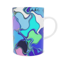 Carica l'immagine nel visualizzatore di Gallery, Tazza in ceramica con la stampa della collezione MOSAICO