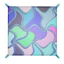 Load image into Gallery viewer, Svuota tasche in pelle con stampa artistica linea MOSAICO