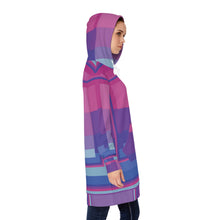 Load image into Gallery viewer, Felpa donna linea -Arcani maggiori arancio viola verde-