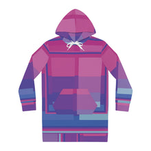 Load image into Gallery viewer, Felpa donna linea -Arcani maggiori arancio viola verde-