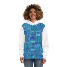 Carica l'immagine nel visualizzatore di Gallery, Felpa con cappuccio linea -Smeraldo-