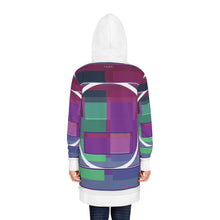 Carica l'immagine nel visualizzatore di Gallery, Felpa donna linea -Arcani maggiori arancio viola verde-