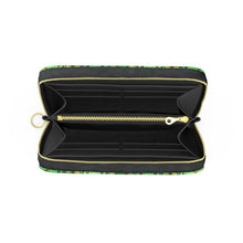 Carica l'immagine nel visualizzatore di Gallery, Borsa in pelle a tracolla linea Acquarelli verdi