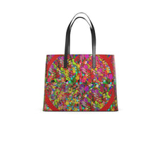 Carica l'immagine nel visualizzatore di Gallery, Borsa Tote in pelle a spalla linea Tulips