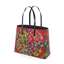 Carica l'immagine nel visualizzatore di Gallery, Borsa Tote in pelle a spalla linea Tulips