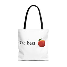 Load image into Gallery viewer, Graphic Tote Bag – "RED COLOR" Cosmetic Makeup Print