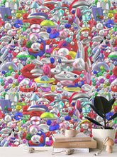 Carica l'immagine nel visualizzatore di Gallery, Carta da parati linea Le perle