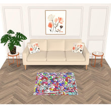 Carica l'immagine nel visualizzatore di Gallery, Tappeto con stampa artistica linea Perle