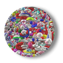 Carica l'immagine nel visualizzatore di Gallery, Piatti con stampa artistica linea Le perle