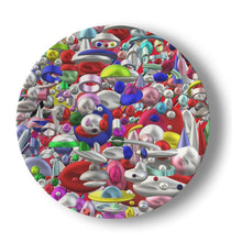 Carica l'immagine nel visualizzatore di Gallery, Piatti con stampa artistica linea Le perle