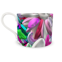 Load image into Gallery viewer, Piattino e tazzina da collezione linea I fiori