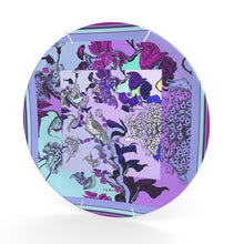 Load image into Gallery viewer, Piatto artistico da collezione Il paradiso segreto