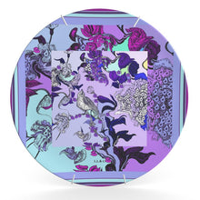 Load image into Gallery viewer, Piatto artistico da collezione Il paradiso segreto