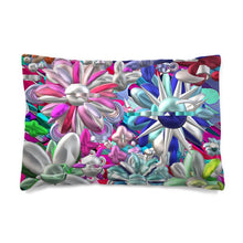 Carica l'immagine nel visualizzatore di Gallery, Copripiumino in seta con federe linea I fiori