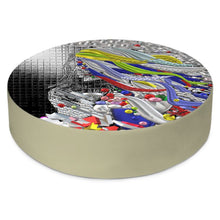 Carica l'immagine nel visualizzatore di Gallery, Cuscino rotondo  linea -IL VENTO IL SOLE-