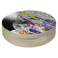 Carica l'immagine nel visualizzatore di Gallery, Cuscino rotondo  linea -IL VENTO IL SOLE-