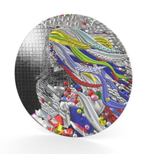 Carica l'immagine nel visualizzatore di Gallery, Piatto decorativo linea -IL VENTO IL SOLE-