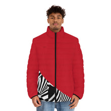 Carica l'immagine nel visualizzatore di Gallery, Men's Puffer Jacket (AOP) Laila Lago & C. by Iannilli Antonella