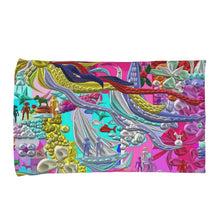 Load image into Gallery viewer, Federa con stampa artistica linea -Vita sottomarina-