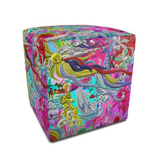 Carica l'immagine nel visualizzatore di Gallery, Pouff linea Vita sottomarina
